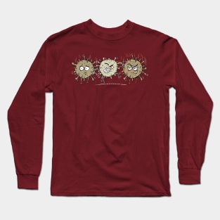 Ugly Virus Line Up Long Sleeve T-Shirt